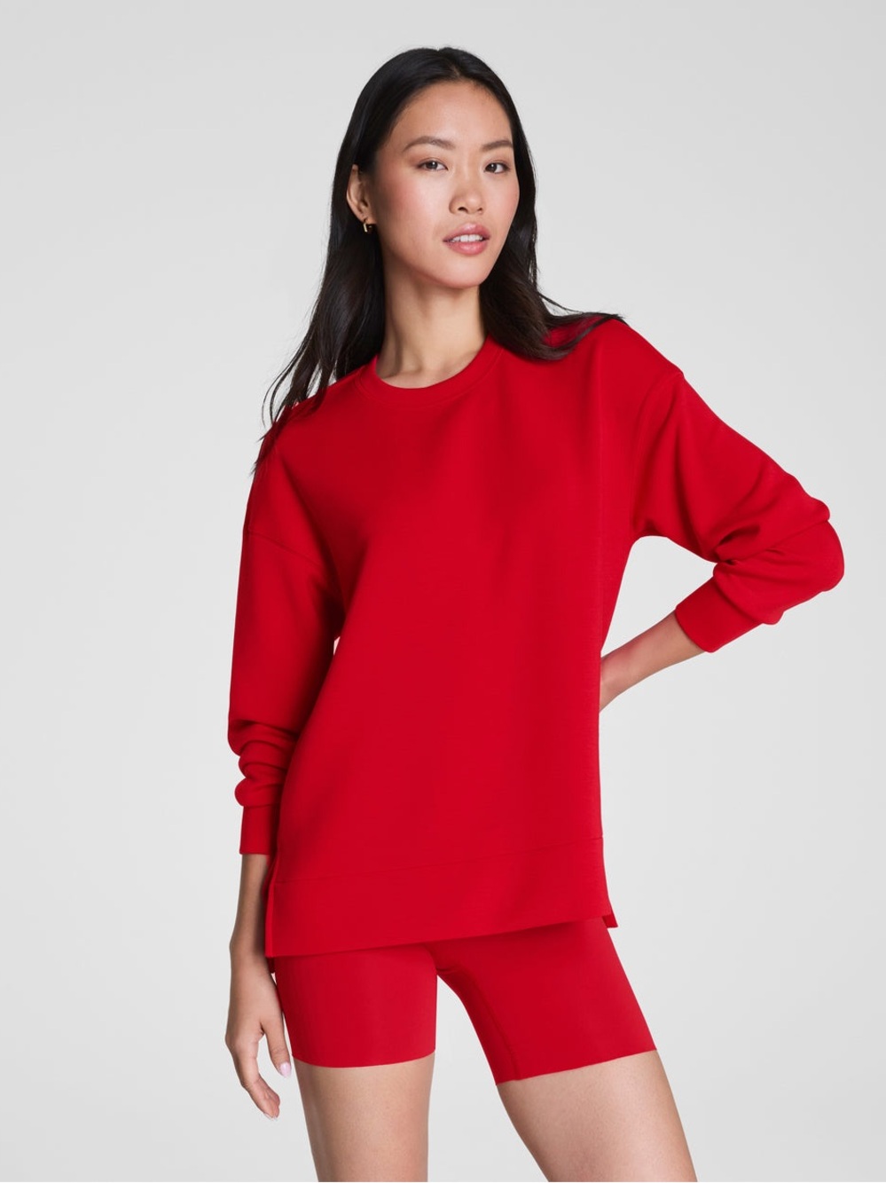 Spanx AirEssentials Red Crewneck Tunic 1x